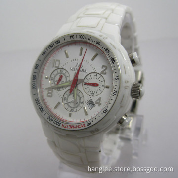 Premium Ceramic Watch with Swiss Movement